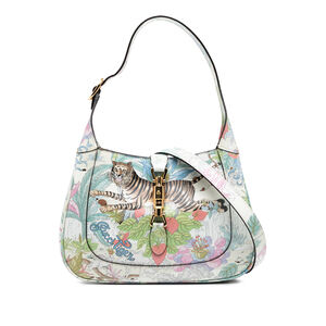 Pre-Loved Gucci Small Calfskin Tiger Jackie 1961 Crossbody